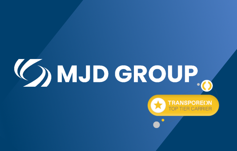 Stamped with Excellence: MJD Secures Top-Tier Carrier Status from Transporeon