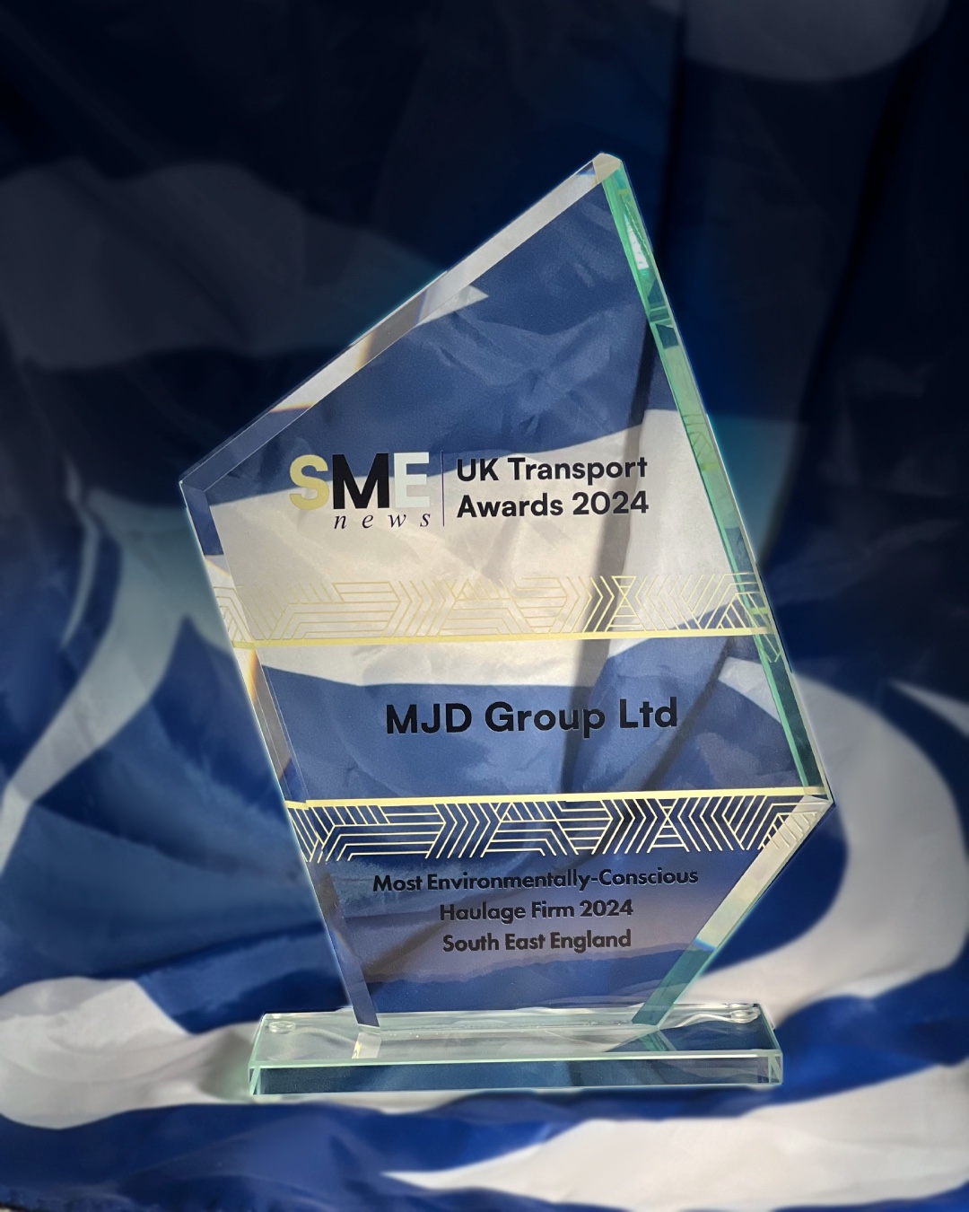 Celebrating Environmental Awareness: MJD Group Wins Most Environmentally Conscious Haulage Firm Award 2024